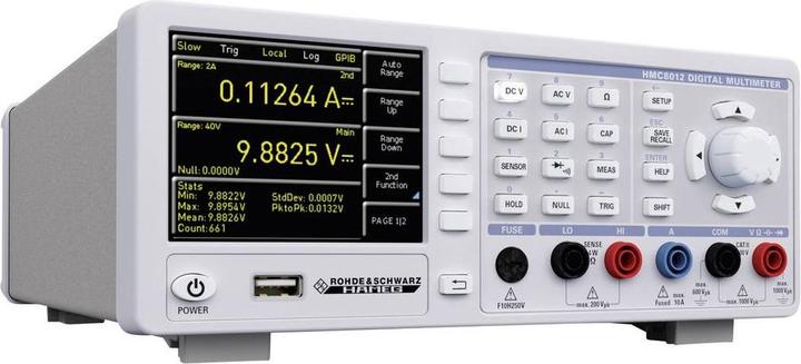 Produktbild Rohde & Schwarz HMC8012 Ethernet/USB Tisch-Mul (CAT II 600V)