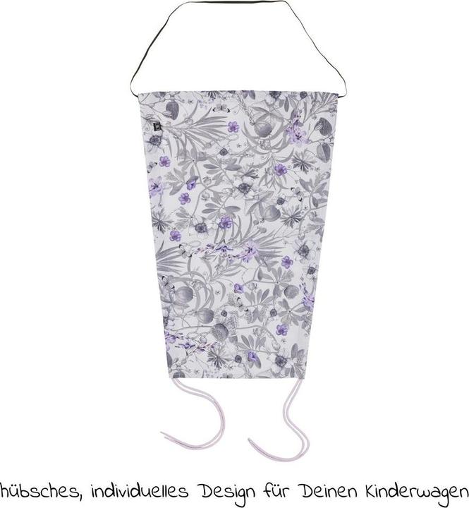 Produktbild Hauck Pushchair Sunshade Floral Grey