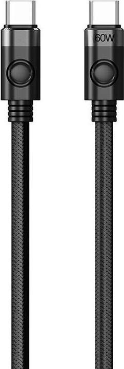 Produktbild Orico 60W USB-C to USB-C charging cable (black) (1 m, USB 2.0, 60 W)