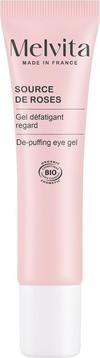 Melvita Source de Roses Belebendes Augengel (Gel, 15 ml)
