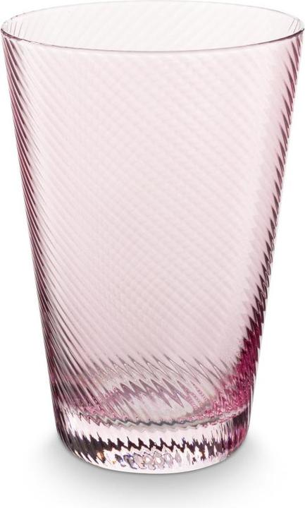 Immagine prodotto PIP Studio Lily&Lotus Bicchiere da bibita lungo ritorto viola 420ml (4.20 dl, 1 x, Bicchieri da bibita lunghi)