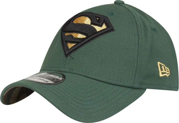 New Era 39Thirty Stretch Cap - SUPERMAN cilantro - S/M (S/M)