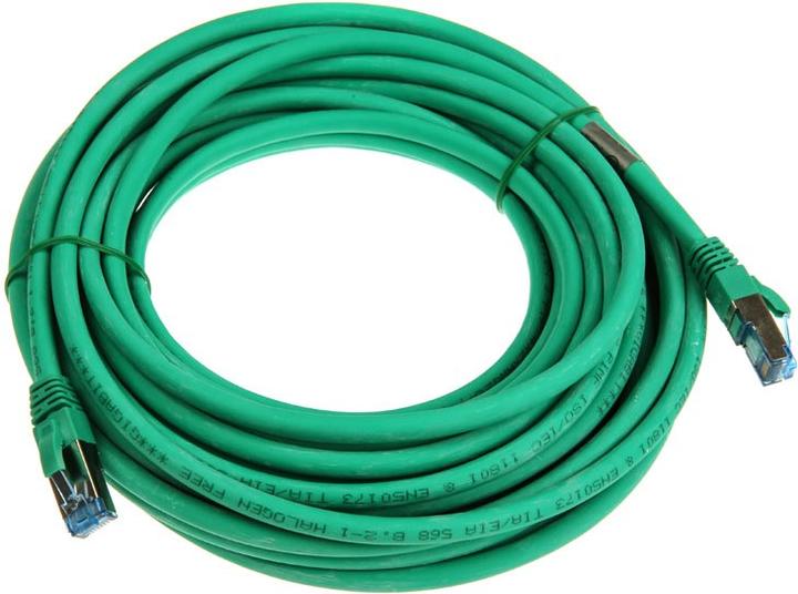 Produktbild InLine Patchkabel Cat.6A, S/FTP (PiMf), 500MHz (S/FTP, CAT6a, 10 m)