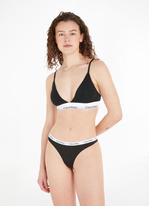 Produktbild Calvin Klein String schwarz (L, 3er Pack)