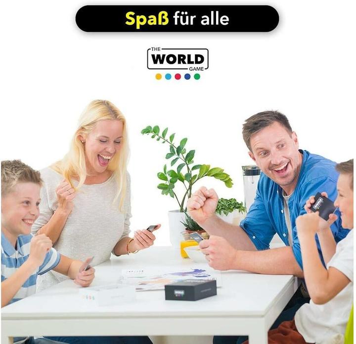 Produktbild The World Game Da ultimative Geographie Kartenspiel (Deutsch)