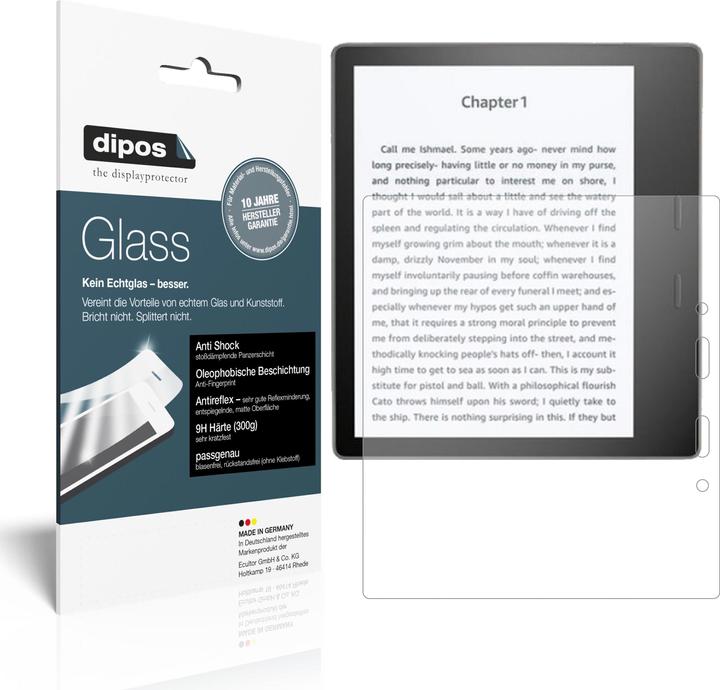 Actual product image Dipos Screen Protector Anti-Shock (2 Piece, Kindle Oasis (2019))