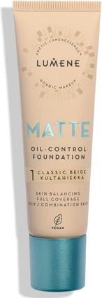 Lumene Matte mattifying foundation 1 Classic Beige 30ml