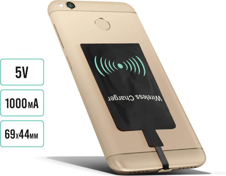Image du produit Avizar Récepteur de charge QI Connecteur micro-USB