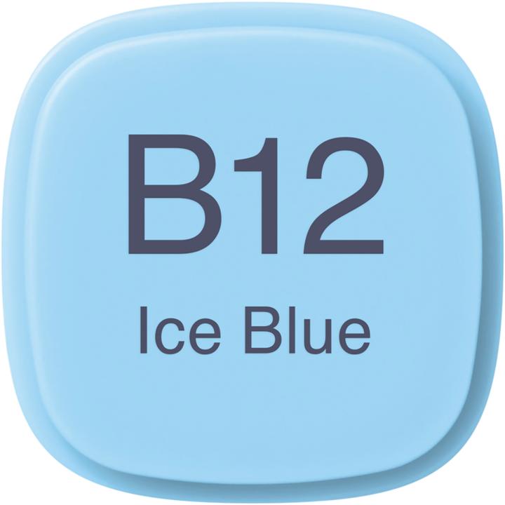 Image du produit Copic Marqueur graphique Classic Type B - 12 (B12 - Bleu glacé, 1 x)