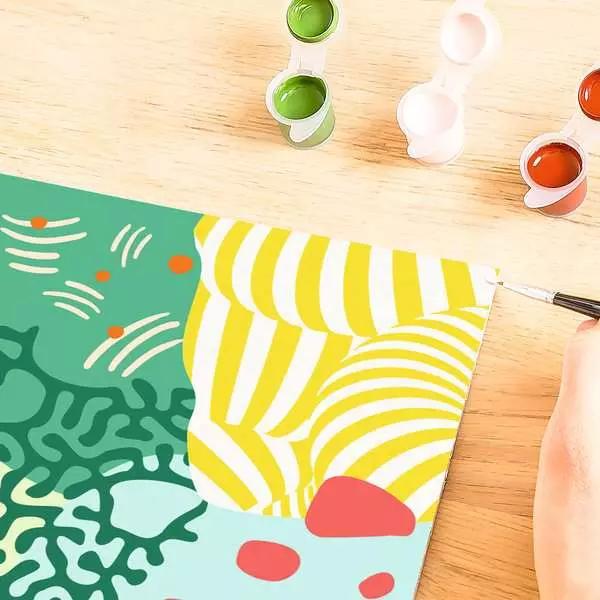 Actual product image Ravensburger CreArt Organic Vibes