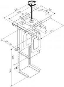 Produktbild Roline Mini CPU-Halter