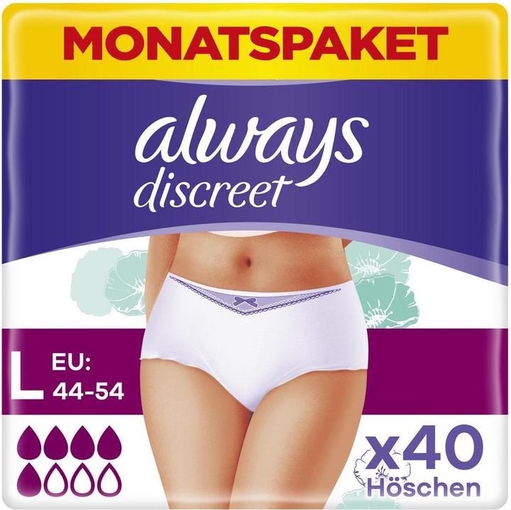 Produktbild Always Discreet (40 x, Large)