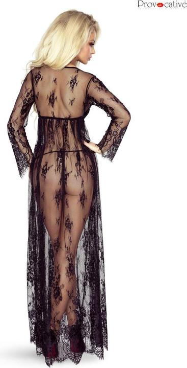 Produktbild Provocative langes Kleid in schwarz (L)