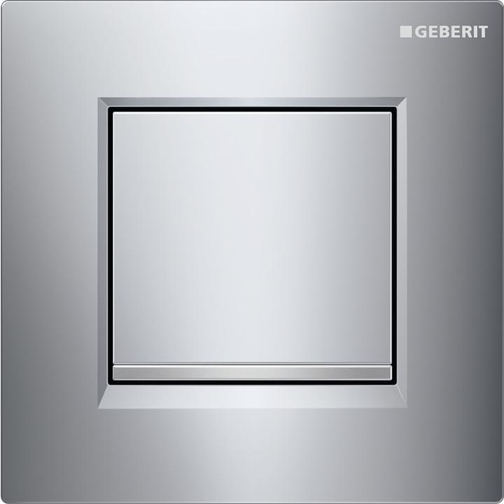 Actual product image Geberit Urinal control type 30 pneumatic chrome high gloss/chrome satin/chrome high gloss 116.01