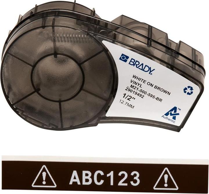 Image du produit Brady M211 et M210, étiquettes en vinyle pour l'intérieur et l'extérieur
