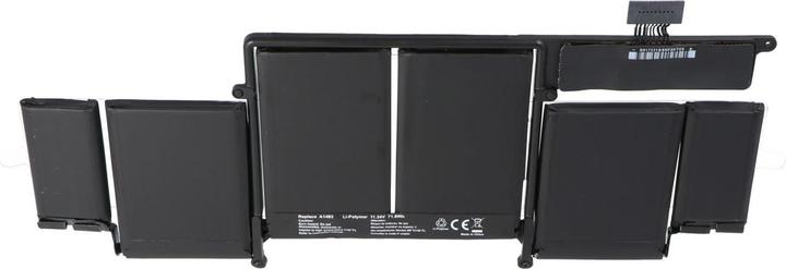 Actual product image AccuCell Battery suitable for Apple MacBook Pro 13 (6 Cells, 6559 mAh)