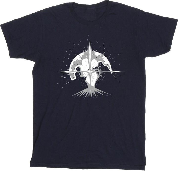 Star Wars ObiWan Kenobi Saber Silhouette Fight TShirt Jungen