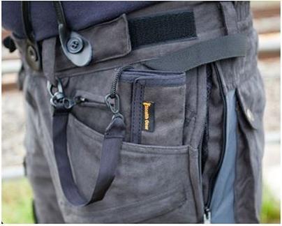 Actual product image Stealth Gear Compact Flash card storage pouch Charcoal