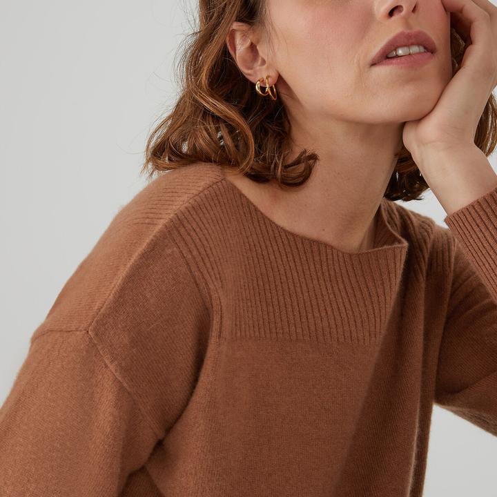 Produktbild La Redoute Collections Pullover mit U-Boot-Ausschnitt (L)