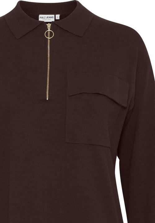 Image du produit Pulz Jeans PZSARA Polo Pull - 50207205 (L)