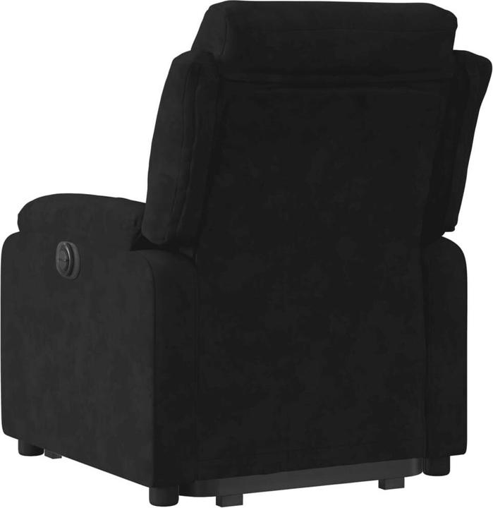 Produktbild VidaXL Relaxsessel Aufstehhilfe Sessel Fernsehsessel Liegesessel Schwarz Samt