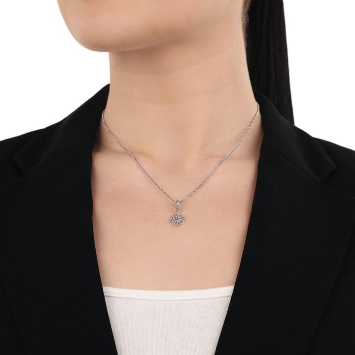 Produktbild Amor Charms für Damen, 925 Sterling Silber, Zirkonia synth. | Lebensbaum (Silber 925)