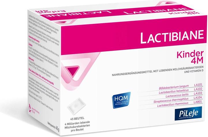 Actual product image Lactibiane Children 4M (45 Piece, Beutel, 109 g)