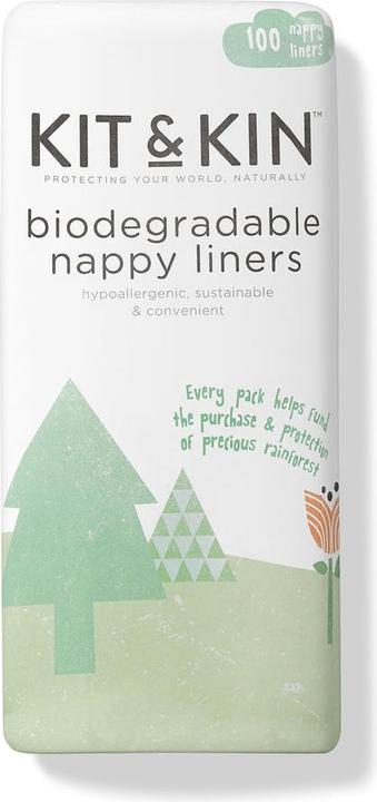 Kit & Kin Liners (One size, 100 Piece)