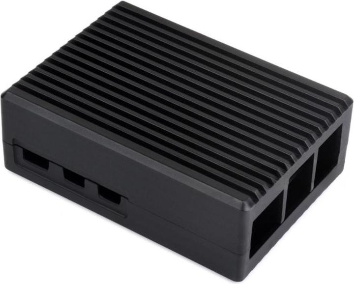 Produktbild WaveShare Raspberry Pi 5 Aluminium Gehäuse mit Lüfter