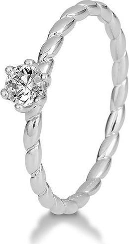 Breuning Verlobungsring Twisted (56, 585/14 K Gold)