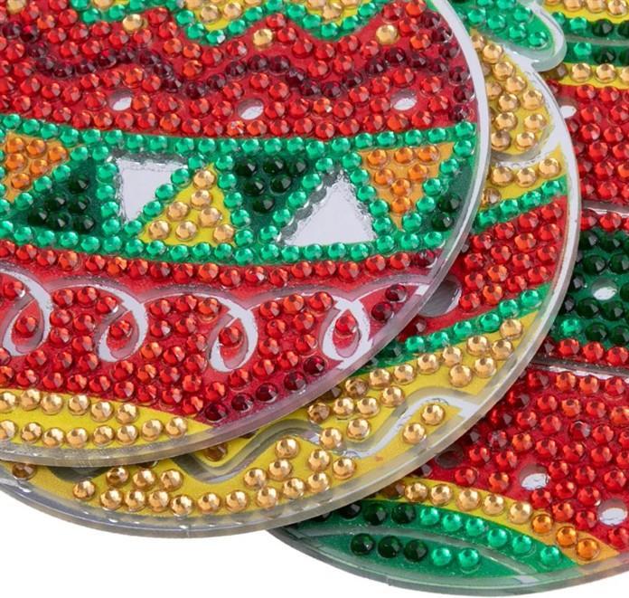 Produktbild Craft Buddy Crystal Art Dekohänger – Weihnachtsmotive