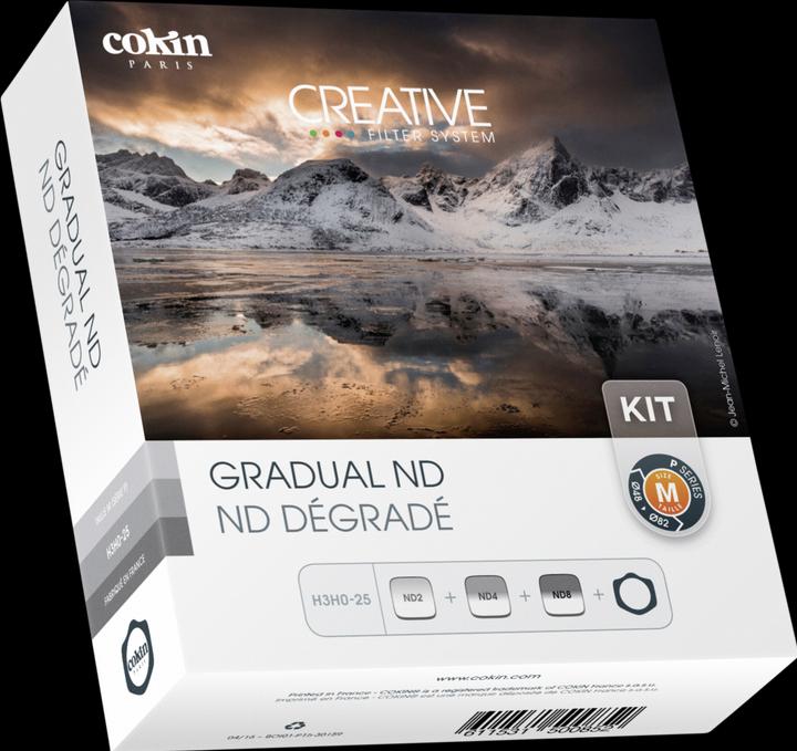 Produktbild Cokin H3H0-25 Gradual ND Filter Kit + Filterhalter (82 mm, ND- / Graufilter, 82 mm)