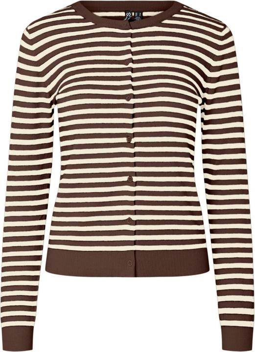 Pieces Pcnora Ls O-Neck Knit Cardigan Noos Bc (XL)