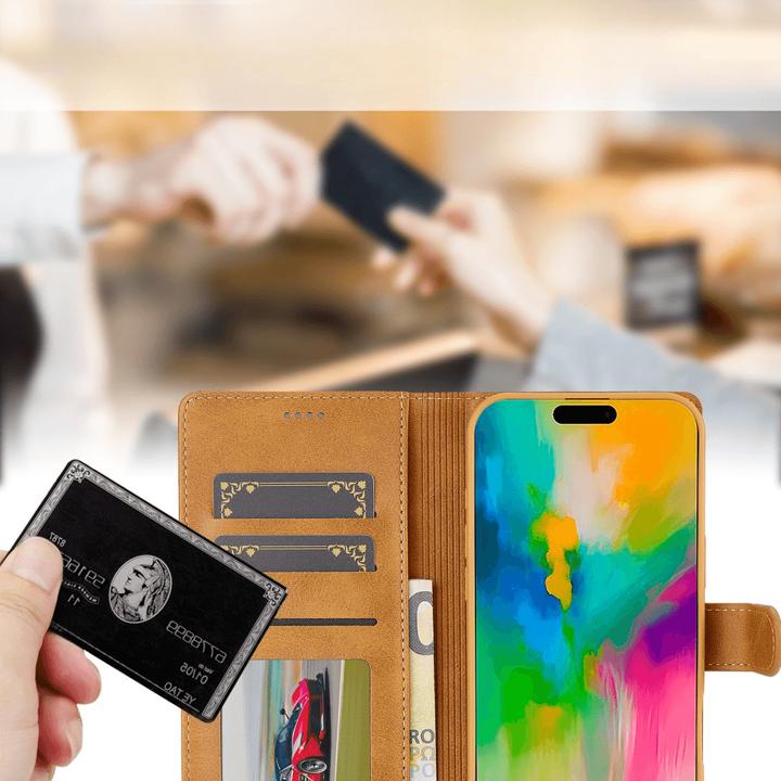 Actual product image Cover-Discount iPhone 16 - LC.IMEEKE leather case cover (Apple iPhone 16)