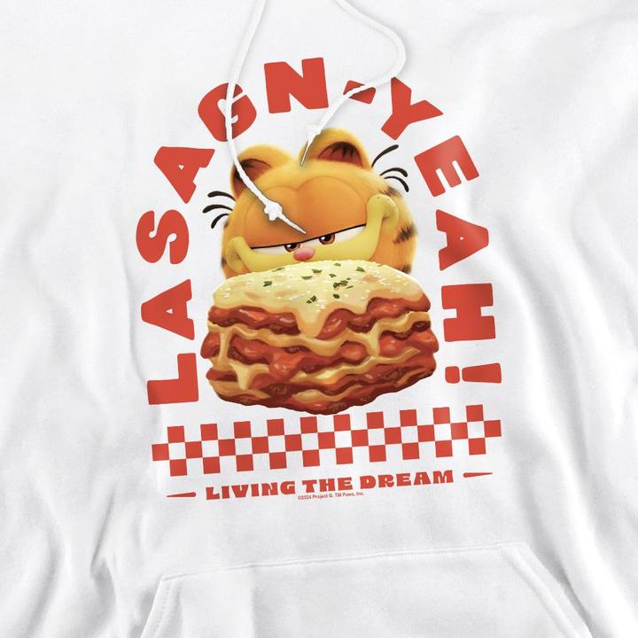 Immagine prodotto Garfield Lasagnyeah Felpa con Cappuccio Uomo (XL)