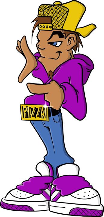 Actual product image Pizza P-Boy T-Shirt (L)
