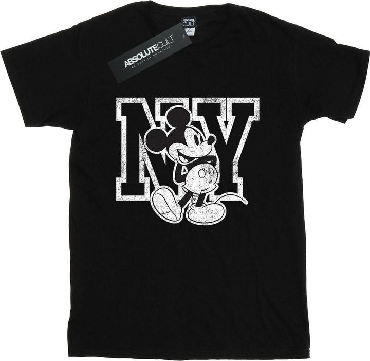 Disney Mickey Mouse NY Kicking TShirt (L)