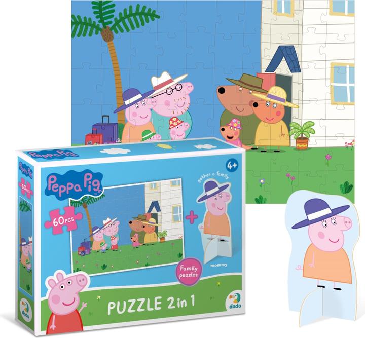 Actual product image Dodo With Peppa Pig play figure (60 pieces)