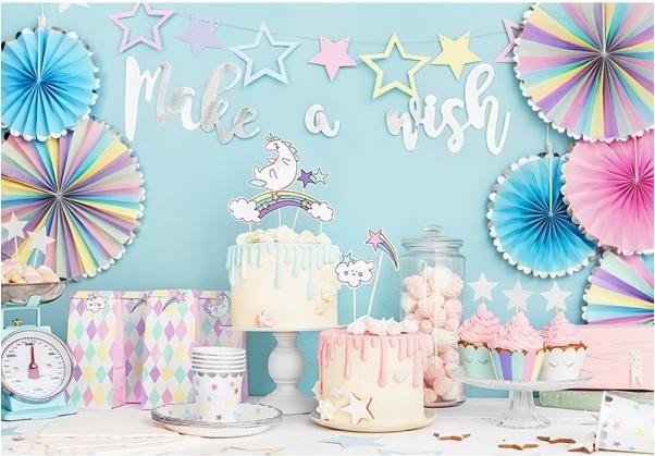 Produktbild Partydeco Kuchentoppers - Einhorn (5Stk)