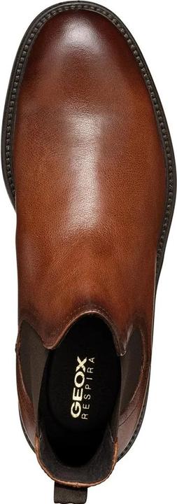 Actual product image Geox Mens Tiberio Patent Leather Ankle Boots (41)