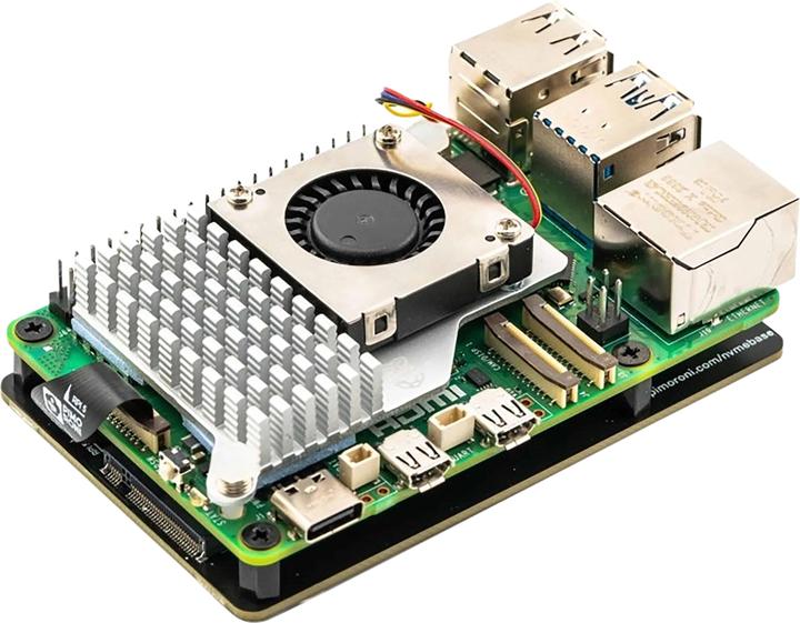 Actual product image Pimoroni NVMe base for Raspberry Pi 5
