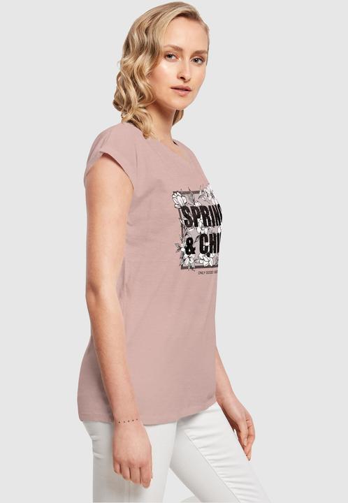 Actual product image Merchcode Ladies Spring And Chill Extended Shoulder Tee - 113645 (L)
