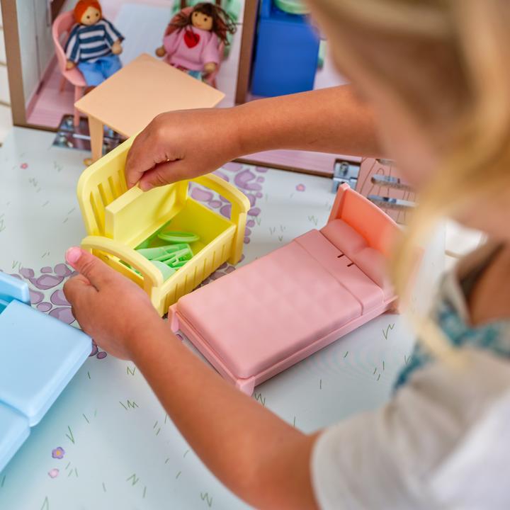 Actual product image KidKraft Play & Store Cottage Dollhouse