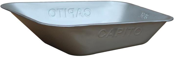 Capito Wheelbarrow trough Carry 85 l galvanised