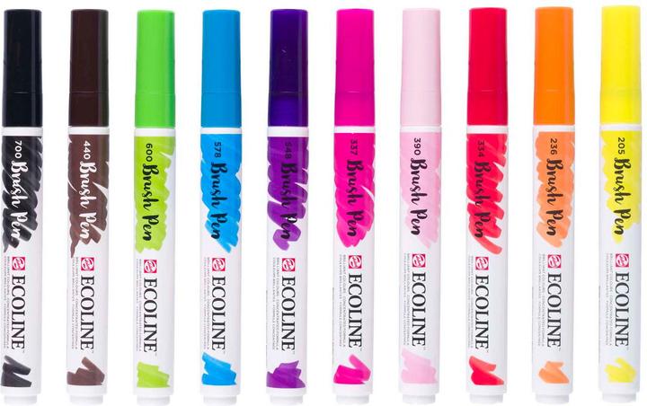 Produktbild Talens Ecoline (Multicolor, 10 x)