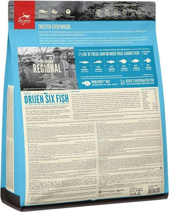 Image du produit Orijen Six poissons (Adulte, 1 pcs, 2000 g)