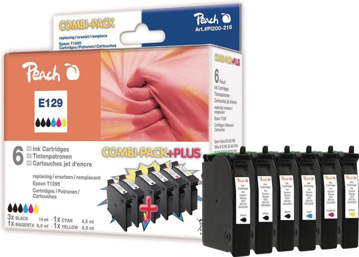 Produktbild Peach T129 Multipack (M, C, Y, BK)