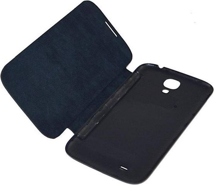 Produktbild König Design Tasche quer (Flipcover) für Handy Samsung I9500 Galaxy S4 dunkelblau (Samsung Galaxy S4)