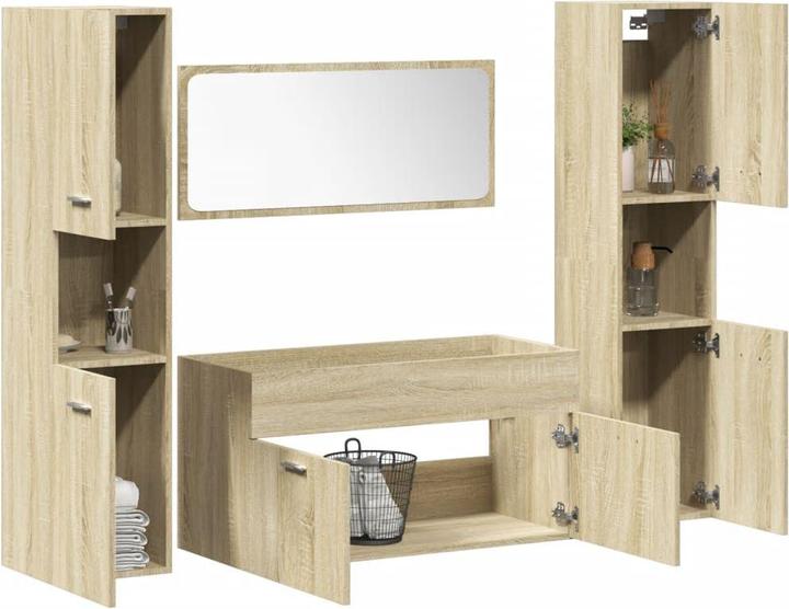 Image du produit VidaXL 4-tlg. Badmöbel-Set