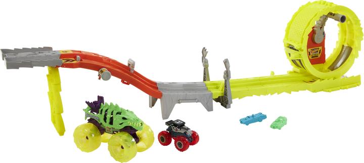 Hot Wheels Monster Trucks Power Verfolgungsjagd